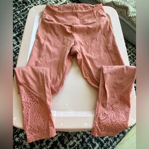 Pink Sport Coral Leggings